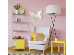 KIDS :: Lustro dekoracyjne 3D Motylek pokj dziecicy motyl bielony - 2877547618