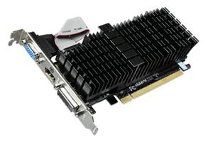 KARTA GRAFICZNA PCIE GIGABYTE GT710 2048DDR3/64B SILENT DVI/D-SUB/HDMI LP - 2856247574