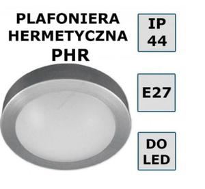 PLAFON LAMPA SUFITOWA PLAFONIERA HERMETYCZNA PHR 220 - 2858347092