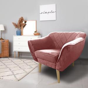 Sofa tapicerowana KARO I fotel styl skandynawski - 2871769464