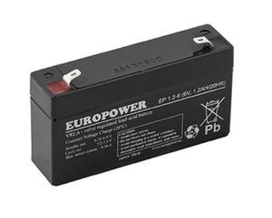 Akumulator elowy Agm Europower Ep 6V 1,2Ah - 2878206887