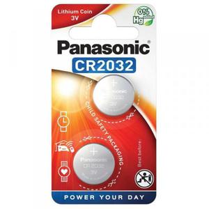 Cr2032 2Bl Panasonic Bateria - 2878106126