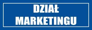 Znak informacyjny - Dzia Marketingu - 2865103649