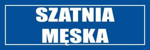 Znak informacyjny - Szatnia Mska - 2865427331