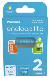 R03 AKU 2BL PANASONIC ENELOOP LITE (BK-4LCCE/2BE) - 2878888145