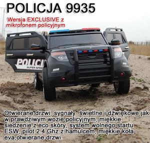 MEGA POLICJA Z MEGAFONEM I RADIEM, MIKKIE KOA/9935 - 2846389959