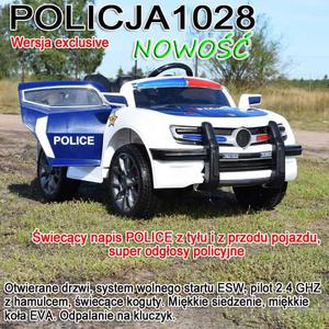 AUTO POLICYJNE 1028 SUPER DWIKI, SYRENY, WIATA WERSJA EXCLUSIVE/1028 - 2858642054