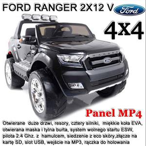 FORD F650 4X4 , 2x12V LICENCJA, PANEL MP4, MIKKIE KOA EVA, MIKKIE SIEDZENIE FULL OPCJA 12V/F650 - 2861651607