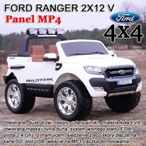 FORD F650 4X4 , 2x12V LICENCJA, PANEL MP4, MIKKIE KOA EVA, MIKKIE SIEDZENIE FULL OPCJA 12V/F650 - 2861651632