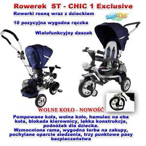 ROWEREK TRJKOOWY EXCLUSIVE POMPOWANE KOA,HAMULEC CHIC-1 - 2833186770