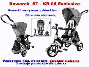 ROWEREK TRJKOOWY EXCLUSIVE POMPOWANE KOA,WOLNE KOO, OBRACANE SIEDZENIE 08 - 2835562423