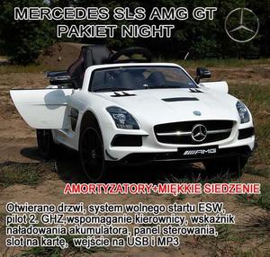 MERCEDES SLS AMG GT Z AMORTYZATORAMI PILOT, PAKIET NIGHT/SX-128 - 2837416336