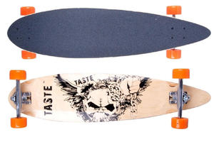 DESKOROLKA LONGBOARD ABEC-7 SKULLY 36" /WORKER - 2844352670