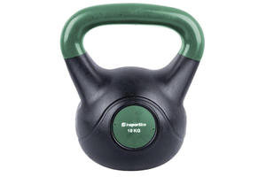 HANTLA KETTLEBELL BITUMICZNA DARK 10KG /INSPORTLINE - 2844352763