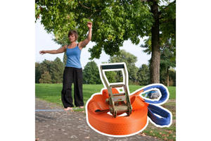 LINA DO CHODZENIA SLACKLINE ERGO 15 M /INSPORTLINE - 2877525343