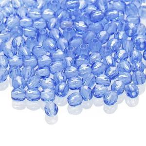 Koraliki szlifowane Fire Polish 2mm 40 szt. #30050 - Sapphire - 2834996605