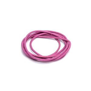 Griffin LEATHER CORD Rzemie skrzany 100% naturalny 2mm 1m - Pink - 2841608714