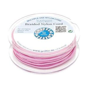 Griffin BRAIDED NYLON CORDS Sznurek nylonowy pleciony 1mm 25m - Dark Pink - 2846460127