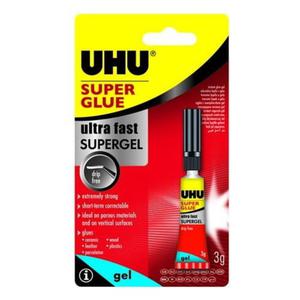 UHU Super Glue EL 3g- klej szybkoschncy - 2878100270