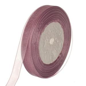 wso18 Tasiemka wstka SZYFON ORGANZA 12mm 50Y - 2861659149