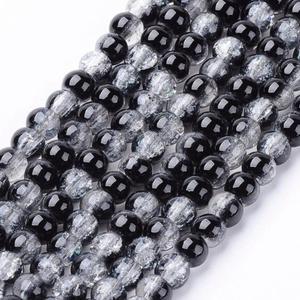 cra52 Koraliki crackle 4mm do sutasz beading SZNUR - 2861660327