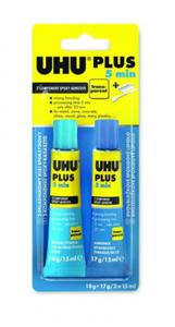 UHU Plus 5min - klej 2- skadnikowy (18g+17g) - 2861663488