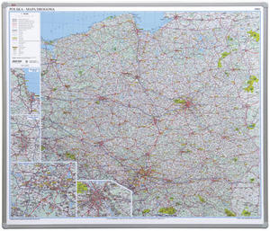 Tablica-mapa drogowa 102,5x120 z serii Office pyta mikka