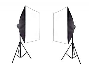 Lampa SOFTBOX wiata cigego typu FiveHead Doble 60x90cm, 10x85W, 2x 260cm - 2847715603