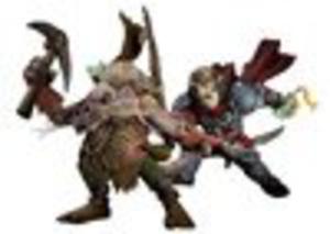 World of Warcraft Series 8 Action Figure Gnome Rogue vs Kobold Miner - 2823479228