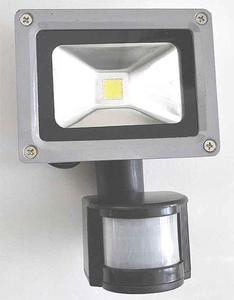 LAMPA LED HALOGEN NAWIETLACZ PROJEKTOR OWIETLACZ HALOPAK REFLEKTOR 10W Z CZUJK RUCHU - 2840690689