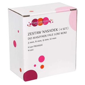 Zestaw nasadek do maszynek N401 i N402 Fale Loki Koki - 2853423970