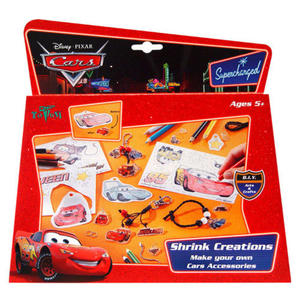 Disney Cars - Samochodzikowe breloki i biuteria ZESTAW KREATYWNY - 2726613356