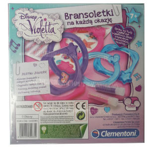 Clementoni VIOLETTA - BRANSOLETKI NA KAD OKAZJ - 2726613773