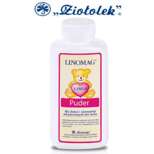 LINOMAG PUDER HIGIENICZNO KOSMETYCZNY DLA DZIECI I NIEMOWLT 100G - 2726614753