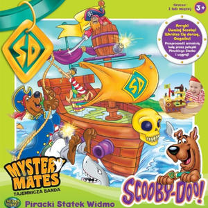 Scooby Doo Mystery Mates Gra zrcznociowa Piraci - 2726612890