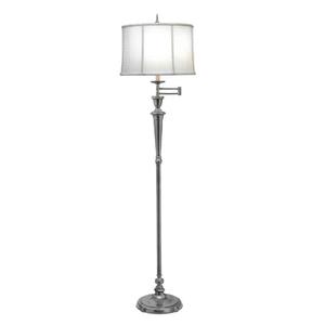 Lampa podogowa Arlington nikiel - 2863938495