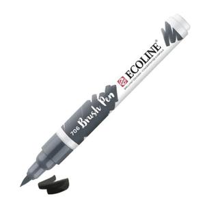 Flamaster pdzelkowy Brush Pen ECOLINE Talens - 706 - deep grey - 2859675664