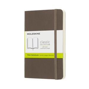 Notatnik, notes Moleskine Classic L 13x21cm mikka okadka brzowy gadki - 2867951054