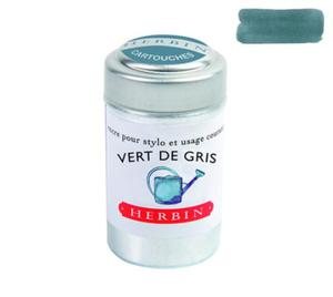 Naboje Jacques Herbin "Vert de Gris" - 2859676052