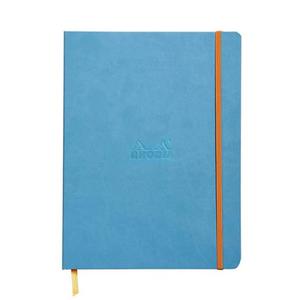 Notes Rhodia Boutique Rhodiarama Softcover 19x25 Turquoise - kropki - 2859676191
