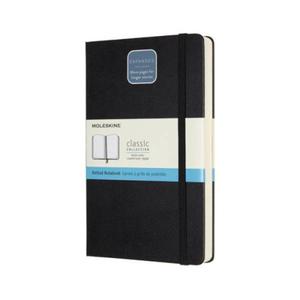 Notatnik, notes Moleskine Classic L 13x21cm twarda okadka czarny kropki - 400 stron