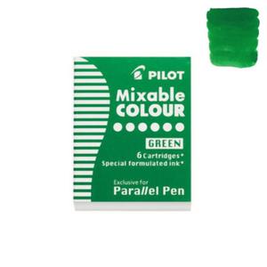 Naboje do pir Pilot Parallel - zielone - 2859676590