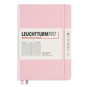 Notatnik Leuchtturm 1917 Medium A5 linie Muted Colours POWDER - pudrowy r - 2859676672