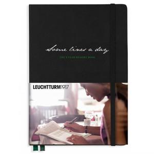 Pamitnik dziennik 5-letni Leuchtturm 1917 A5 BLACK - czarny - 2859676818