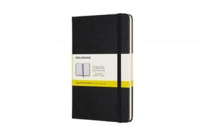 Notatnik, notes Moleskine Classic P 9x14cm twarda okadka czarny kratka - 2859677074