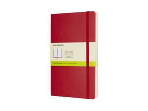 Notatnik, notes Moleskine Classic L 13x21cm mikka okadka czerwony gadki - 2859677078