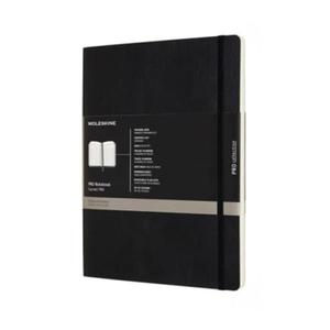 Notatnik, notes Moleskine PRO NOTEBOOK 19x25 cm mikka okadka black - 2859677081