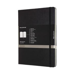 Notatnik, notes Moleskine PRO NOTEBOOK 19x25 cm twarda okadka black - 2859677082