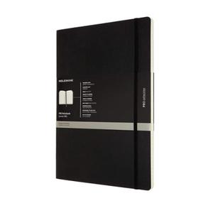 Notatnik, notes Moleskine PRO NOTEBOOK 21x29,7 cm mikka okadka black - 2859677083