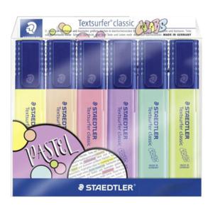 Zestaw zakrelaczy Staedtler Textsurfer pastel I - 6 kol. - 2876696635
